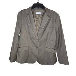 New York & Company Pinstripe Blazer - Size XL 0284